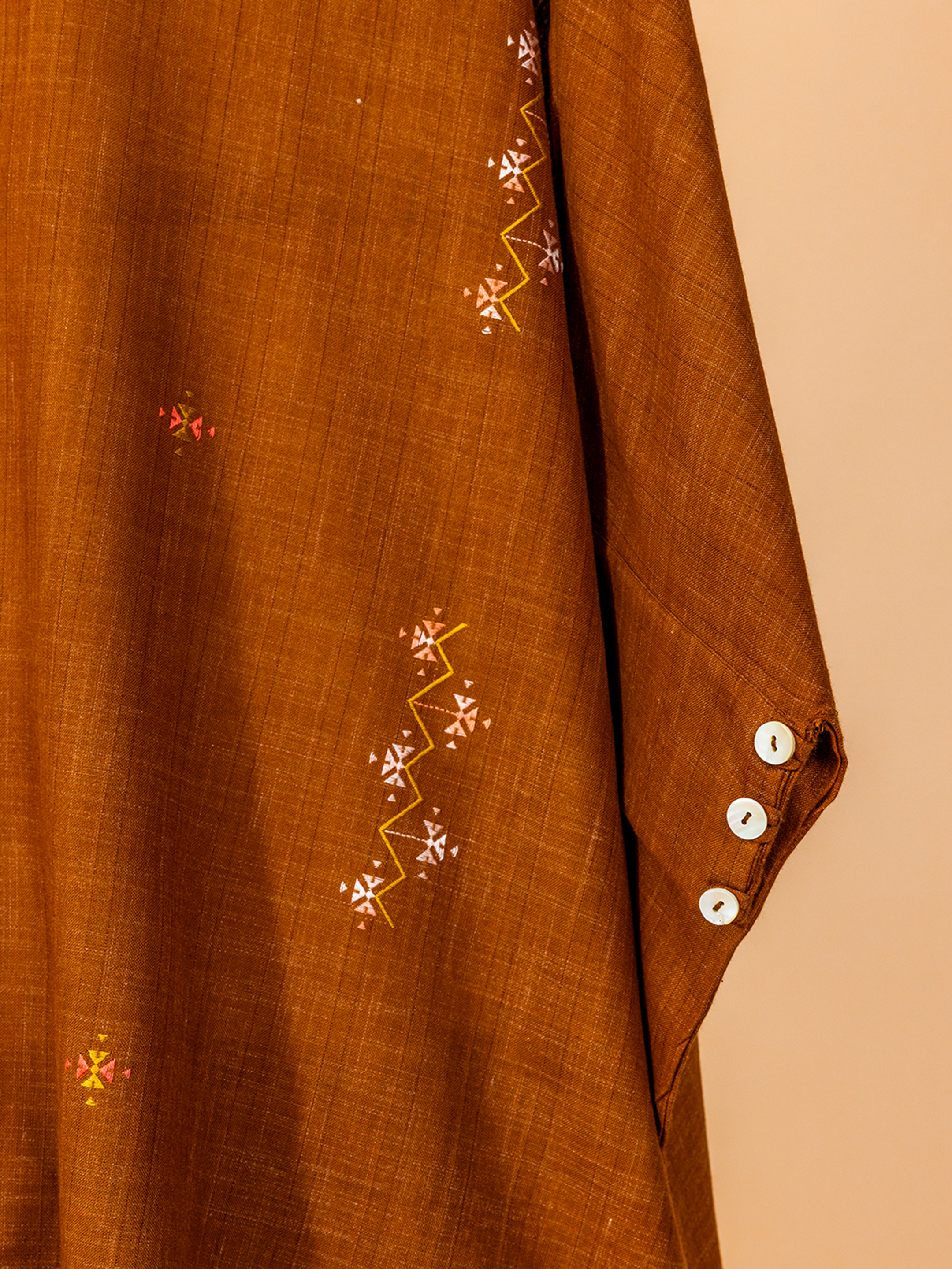 Soof Cotton Co-ord Set Brown